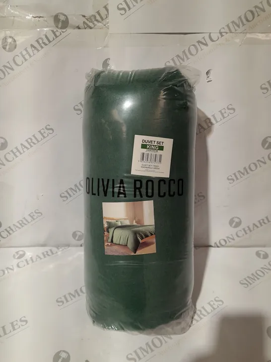 OLIVA ROCCO DUVET SET - KING SIZE