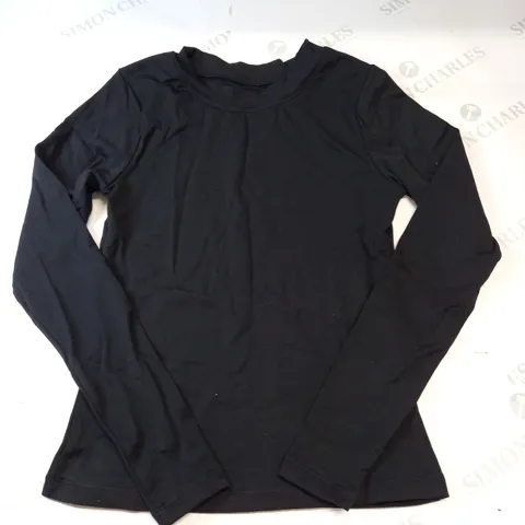 ANOTHER VERSION LONG SLEEVED TOP IN BLACK SIZE MEDIUM