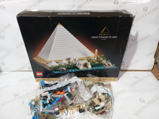 LEGO ARCHITECTURE GREAT PYRAMID OF GIZA (SET 21058) RRP £125