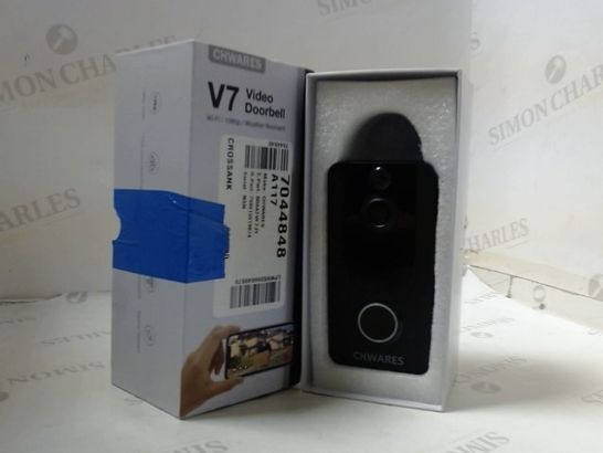 CHWARES 1080P VIDEO DOORBELL CAMERA WITH CHIME
