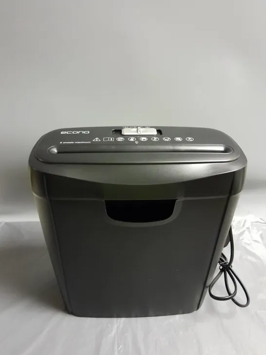 ECONO PAPER SHREDDER BLACK PS10L