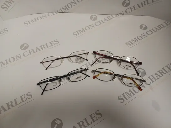 APPROXIMATELY 10 ASSORTED DE RIGO STING GLASSES TO INCLUDE MODELS 4314, 4320, 4405, 4414 ETC. 