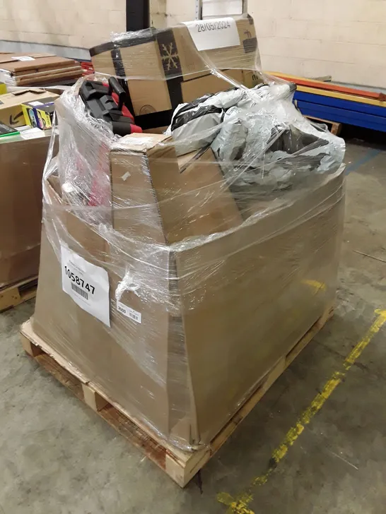 PALLET OF APPROXIMATELY 20 UNPROCESSED RAW RETURN HOUSEHOLD AND ELECTRICAL GOODS TO INCLUDE;