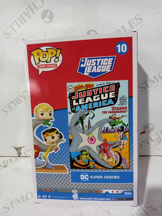 FUNKO POP COMIC COVERS 10 - JUSTICE LEAGUE THE BRAVE AND THE BOLD VINYL FIGURE