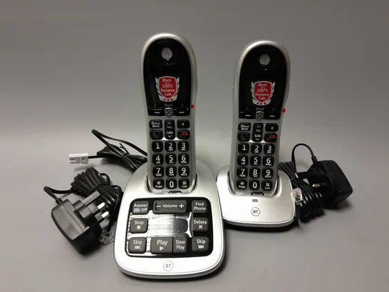 BOXED BT4600 BIG BUTTON TWIN HANDSETS