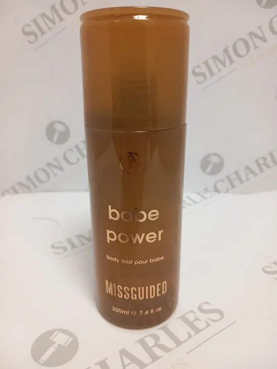 BABE POWER BODY MIST POUR BABE MISSGUIDED 220ML