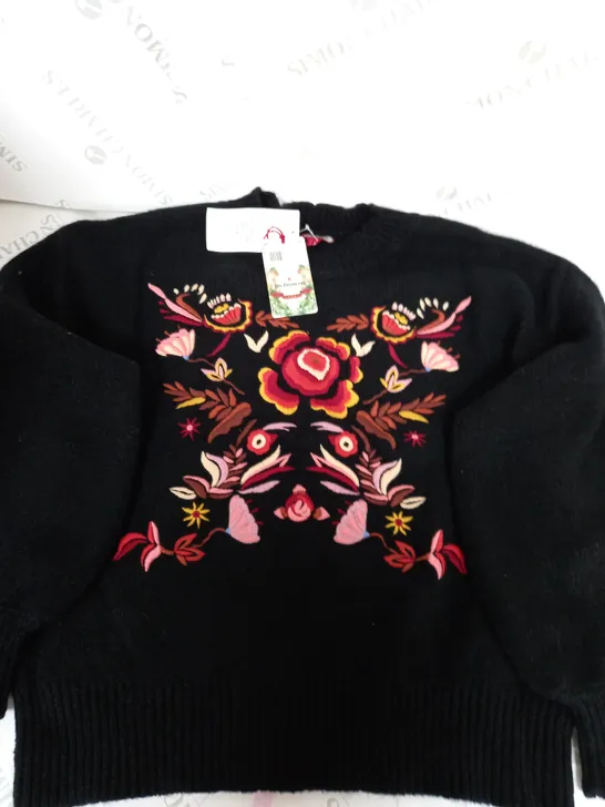 WOMANS FLOWER PATTERN JUMPER JOE BROWNS - 18