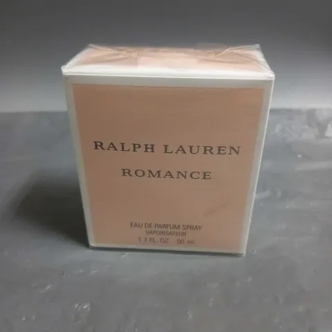 BOXED AND SEALED RALPH LAUREN ROMANCE EAU DE PARFUM 50ML