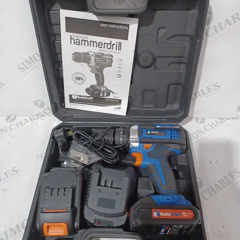 BUILDCRAFT CORDLESS HAMMER DRILL