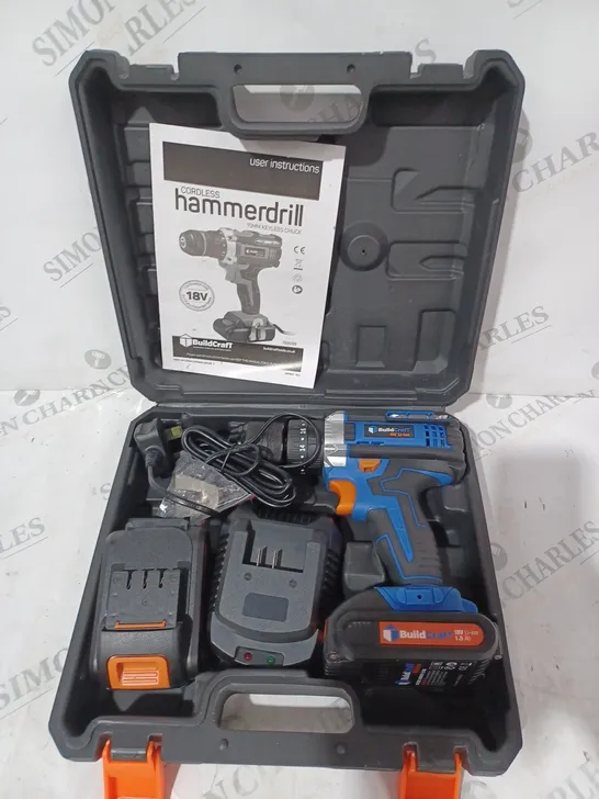 BUILDCRAFT CORDLESS HAMMER DRILL