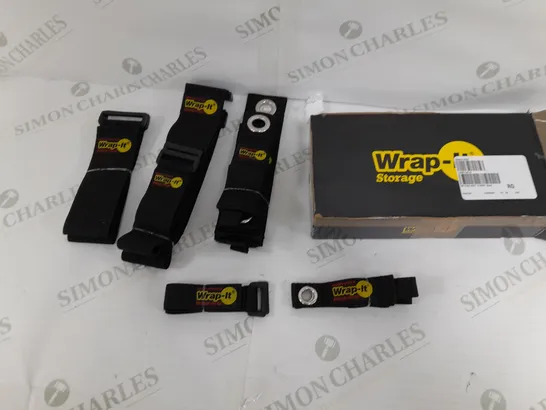 BOXED ASSORTED LENGTH BLACK HEAVY DUTY AND SUPER-STRETCH STORAGE STRAPS