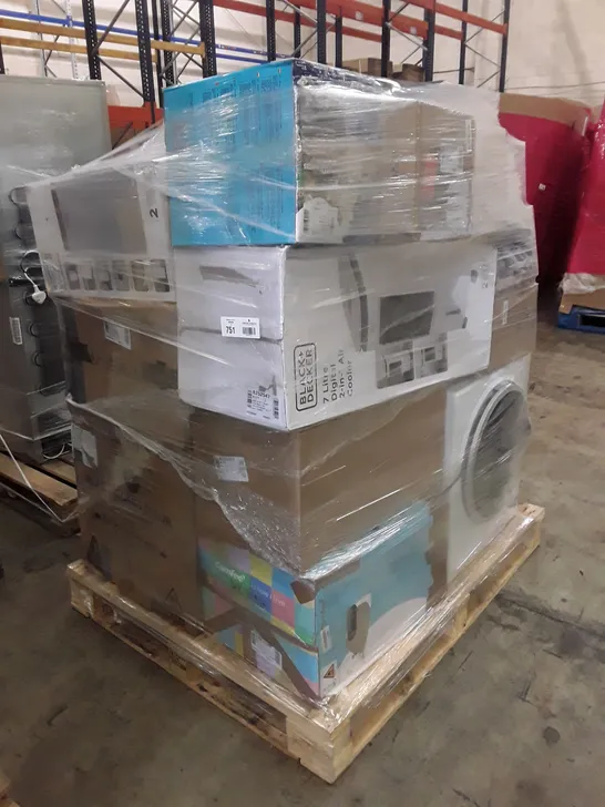 PALLET OF APPROXIMATELY 35 UNPROCESSED RAW RETURN HOUSEHOLD AND ELECTRICAL GOODS TO INCLUDE;