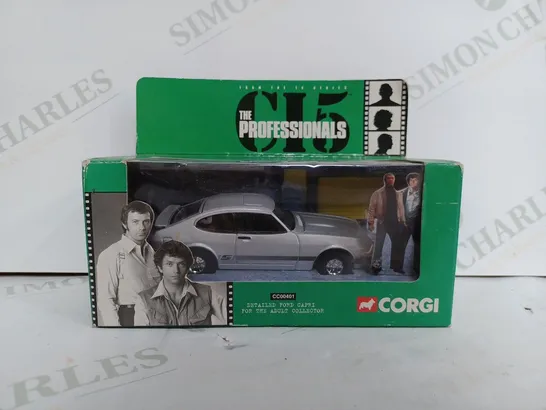 CORGI CI5 THE PROFESSIONALS FORD CAPRI #CC00401 1:36 SCALE DIE CAST - 2002 