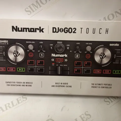 BOXED NUMARK DJ2GO TOUCH 