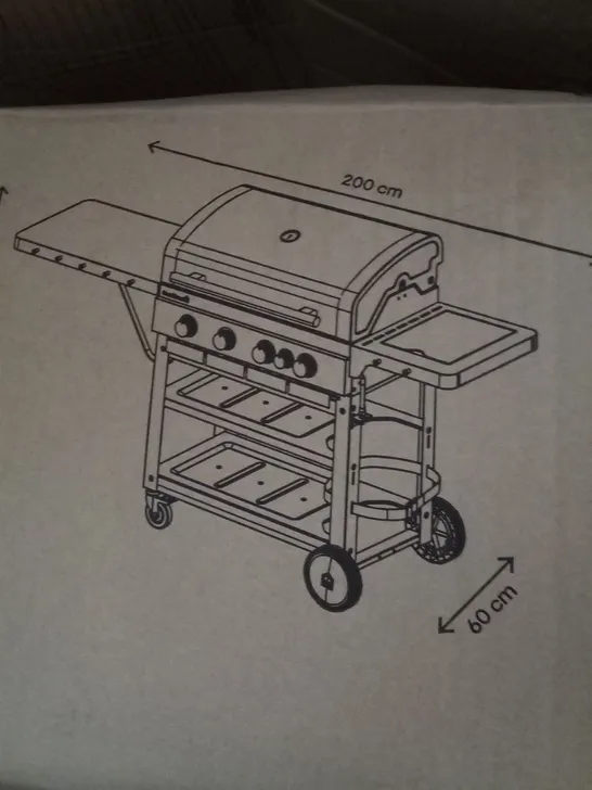 BOXED OWSLEY MODEL OWSL 4.1 GAS BARBECUE 