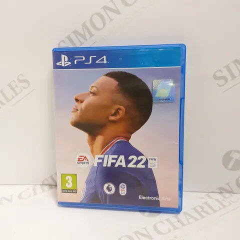 FIFA 22 ON PS4 PEGI 3