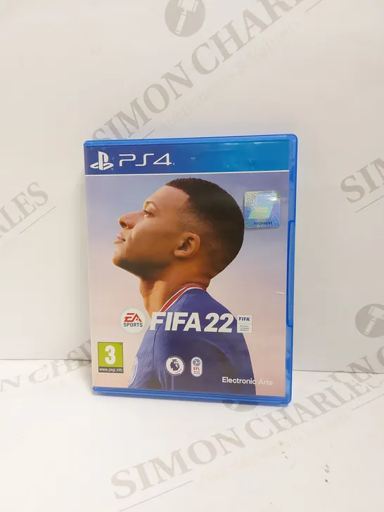 FIFA 22 ON PS4 PEGI 3