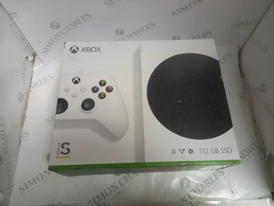 BOXED XBOX CONSOLE SERIES S 512GB SSD WHITE