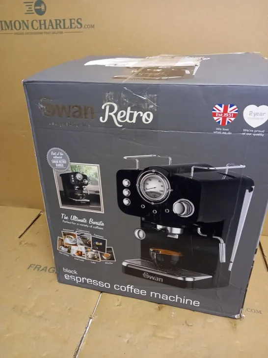 SWAN PUMP ESPRESSO COFFEE MACHINE