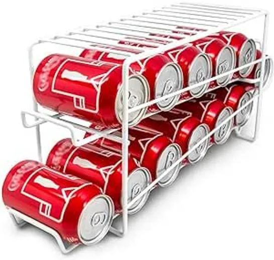 BOXED NEO FOOD AND DRINKS TIN CAN DISPENSER RACK (1 BOX)