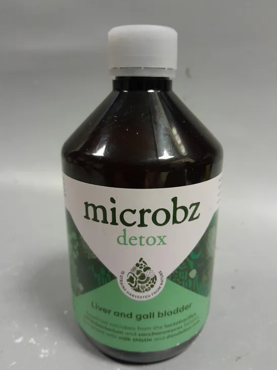 SEALED MICROBZ DETOX LIVER & GALL BLADDER - 475ML