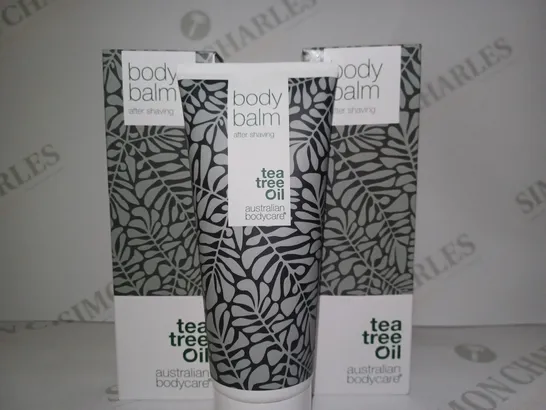 LOT OF 2 X 200ML AUSTRALIAN BODYCARE TEA TREE OIL BODY BALM