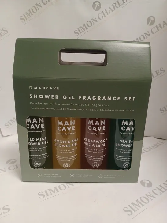 MANCAVE SHOWER GEL FRAGRANCE GIFT SET - 4 X 500ML