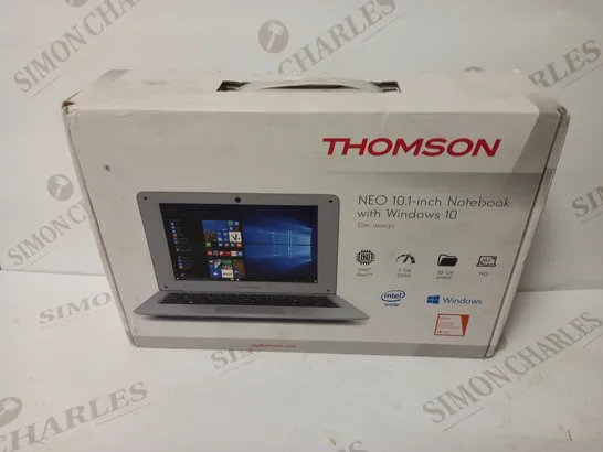 THOMPSON NEO 10.1" NOTEBOOK WITH WINDOWS 10, WHITE 