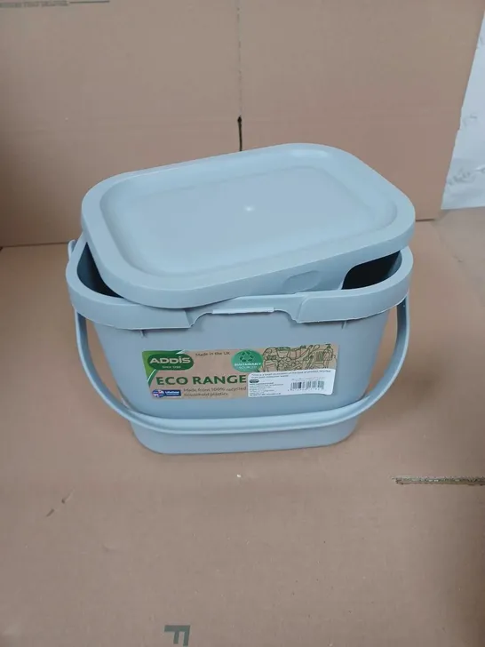 GRADE 1 ECO MADE FROM 100 RECYCLED PLASTIC COMPOST CADDY  RRP £16.99