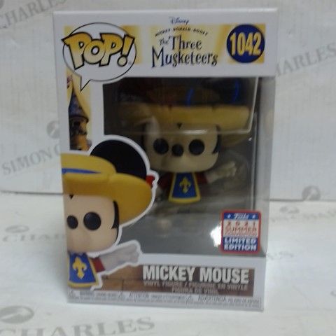 BOXED POP! THE THREE MUSKETEERS MICKEY MOUSE VINYL FIGURE