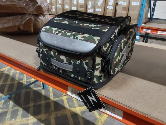 BOXED EXTREME WORLD MOTORCYCLE BAG - CAMOUFLAGE (1 BOX)