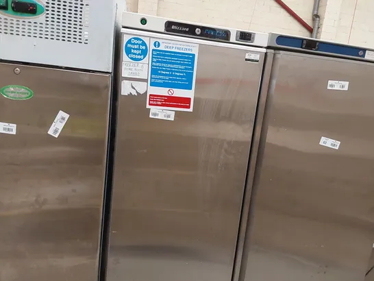 BLIZZARD L400SS 380LTR STAINLESS STEEL COMMERCIAL STORAGE FREEZER