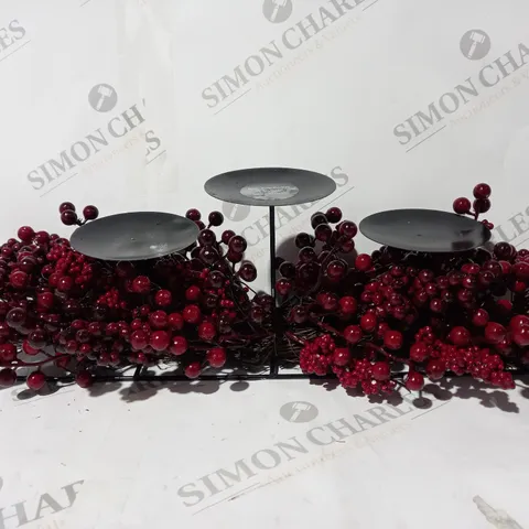 BOXED MIXED BERRY CANDLE HOLDER 