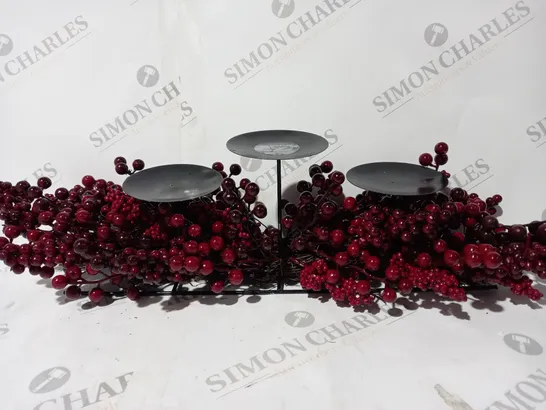 BOXED MIXED BERRY CANDLE HOLDER 