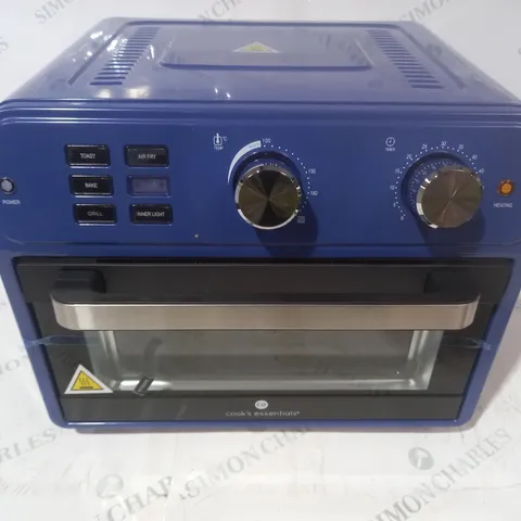 BOXED COOK'S ESSENTIAL 21-LITRE AIRFRYER OVEN IN NAVY 