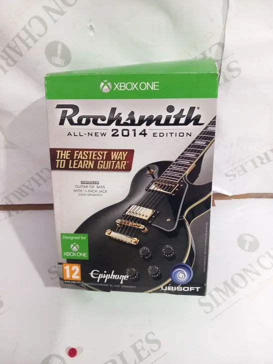 BOXED XBOX ONE ROCKSMITH ALL NEW 2014 EDITION(NO GUITAR)