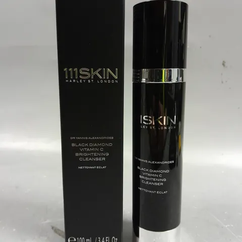 BOXED 111SKIN BLACK DIAMOND BRIGHTENING CLEANSER - 100ML 