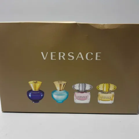 BOXED AND SEALED VERSACE LADIES MINIATURE GIFT SET FRAGRANCES 