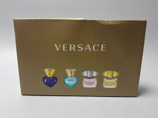 BOXED AND SEALED VERSACE LADIES MINIATURE GIFT SET FRAGRANCES 