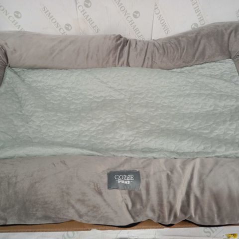 COZEE HOME COZEE PAWS COOLING PET BED GREY LARGE