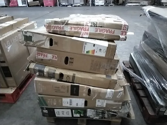 PALLET OF 7 ASSORTED TV'S TO INCLUDE TOSHIBA, TCL