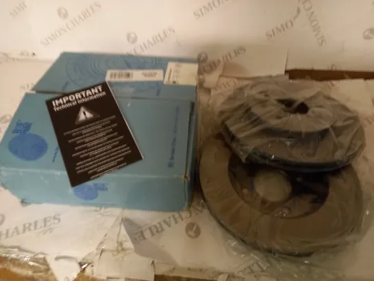 BOXED BLUE PRINT PAIR BRAKE DISCS - NO. ADH24392