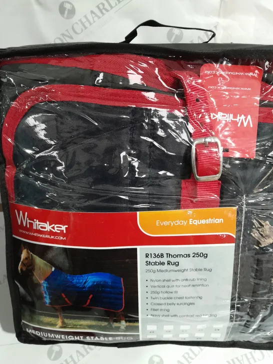 WHIATKER MEDIUMWEIGHT STABLE RUG SIZE 5,6