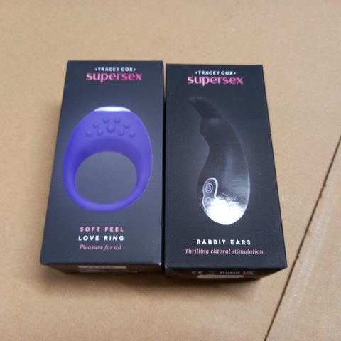 LOT OF 2 TRACY COX SUPERSEX PERSONAL PLEASURE ITEMS