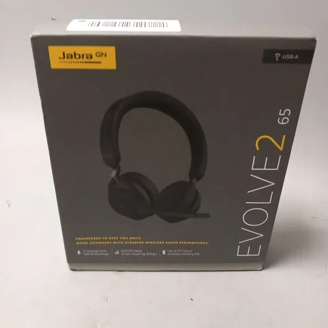 BOXED JABRA GN EVOLVE 2 65 HEADSET