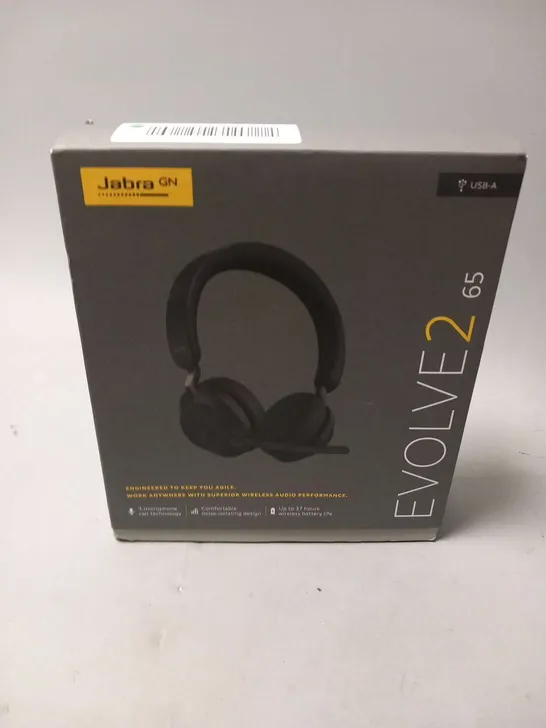 BOXED JABRA GN EVOLVE 2 65 HEADSET