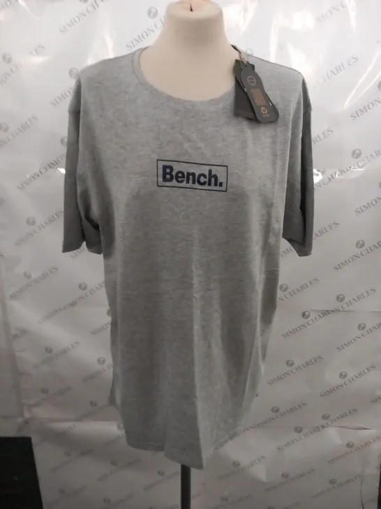 BENCH GREY MARL T SHIRT SIZE XL