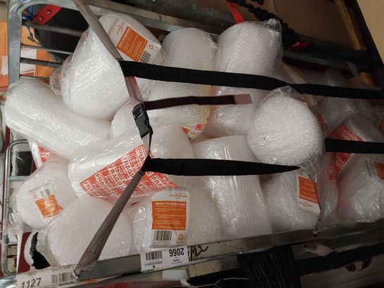 CAGE OF BUBBLE WRAP ROLLS, 300mm × 11mm