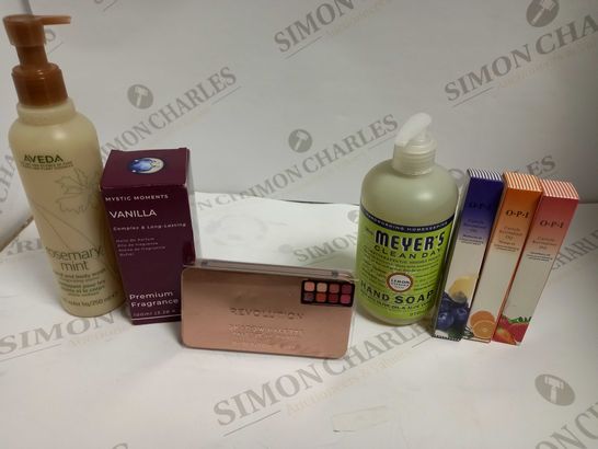 LOT OF APPROXIMATELY 20 ASSORTED HEALTH & BEAUTY ITEMS, TO INCLUDE AVEDA, MYSTIC MOMENTS, REVOLUTION, ETC