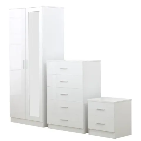 BOOKED EVA 3 PIECE BEDROOM SET (2 BOXES)